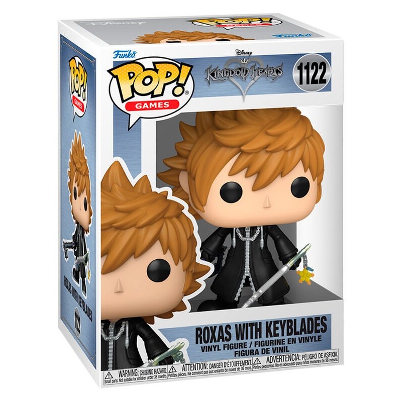 Figura POP Kingdom Hearts Roxas with Keyblades