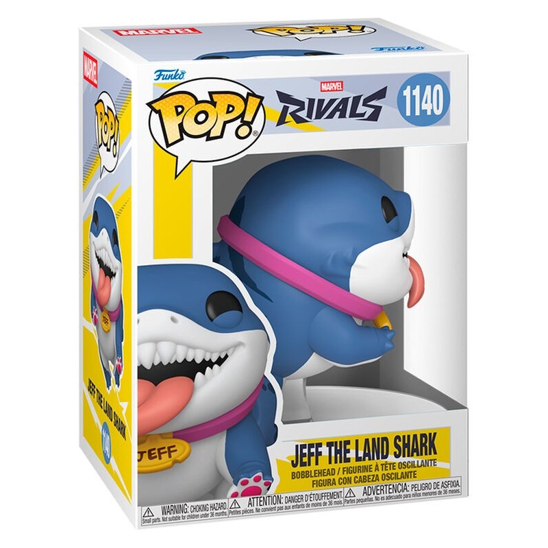 Figura POP Marvel Rivals Jeff the Land Shark