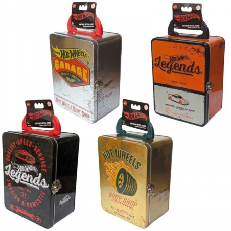 Maletin metalido vintage Hot Wheels surtido
