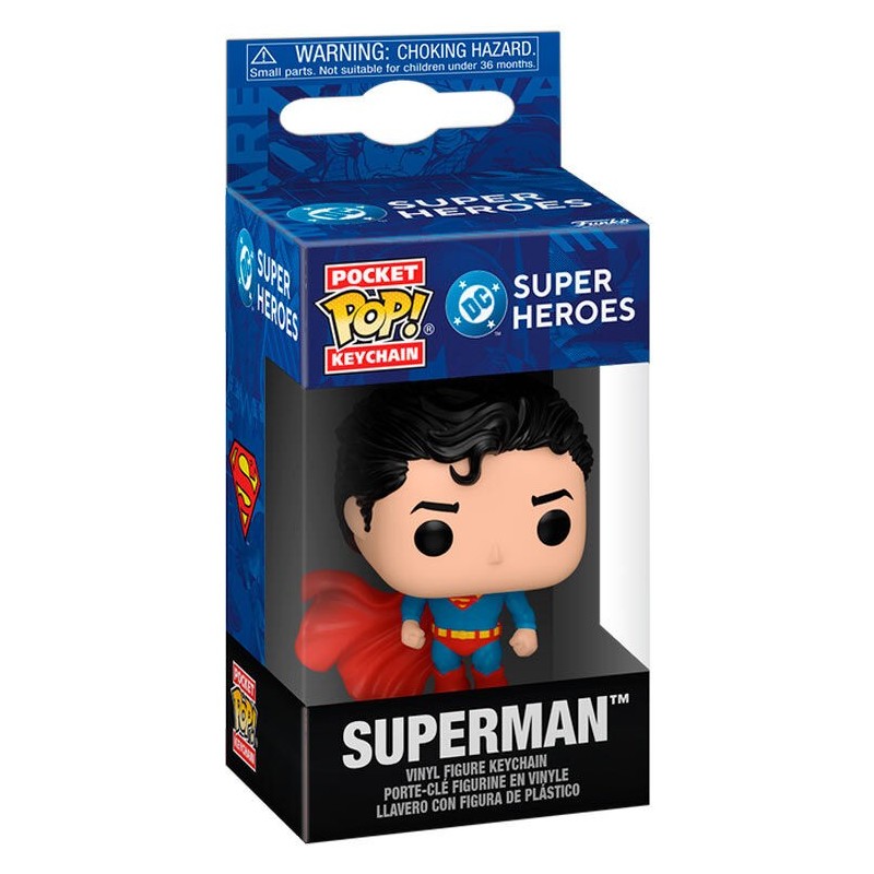 Llavero Pocket POP DC Comics Superman