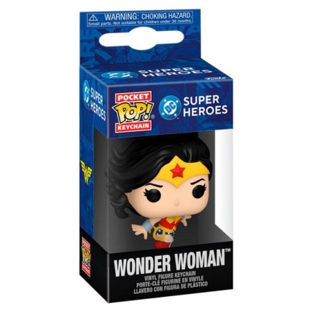 Llavero Pocket POP DC Comics Wonder Woman