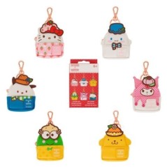 Llavero mini mochila Mystery hortcake Scented Hello Kitty & Friends x Strawberry Loungefly surtido