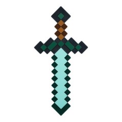 Lampara Espada de Diamante Minecraft 40cm