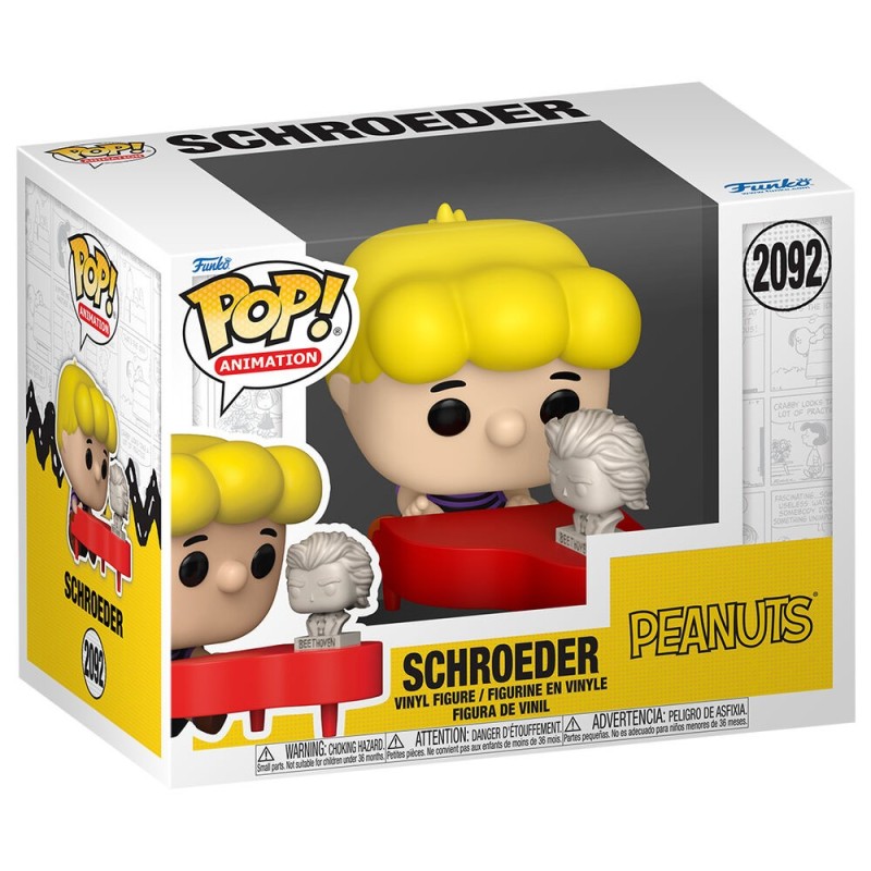 Figura POP Premium Peanuts Snoopy Schroeder