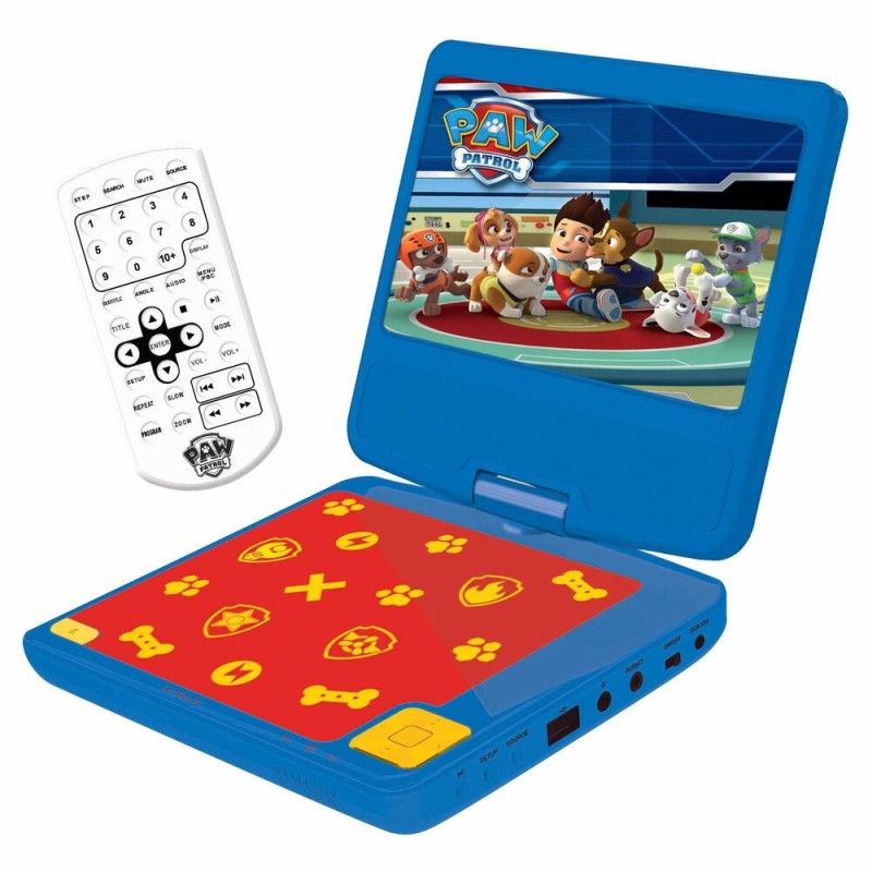 Portatil Reproductor DVD Patrulla Canina Paw Patrol