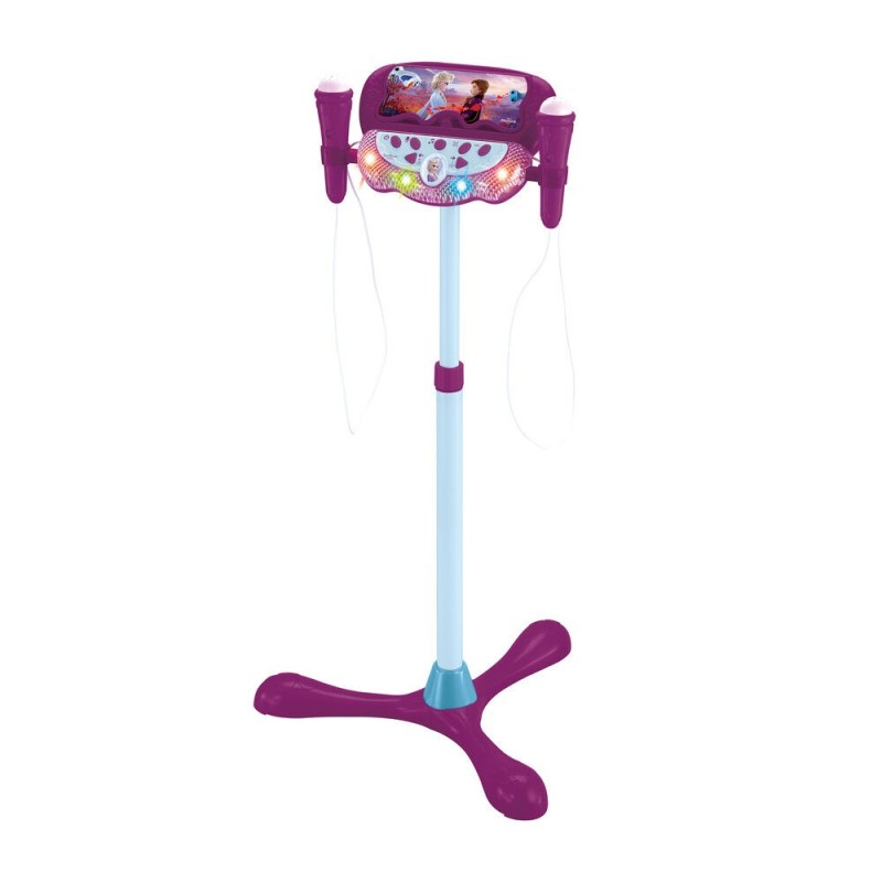 Microfono Karaoke Soporte Ajustable Frozen Disney