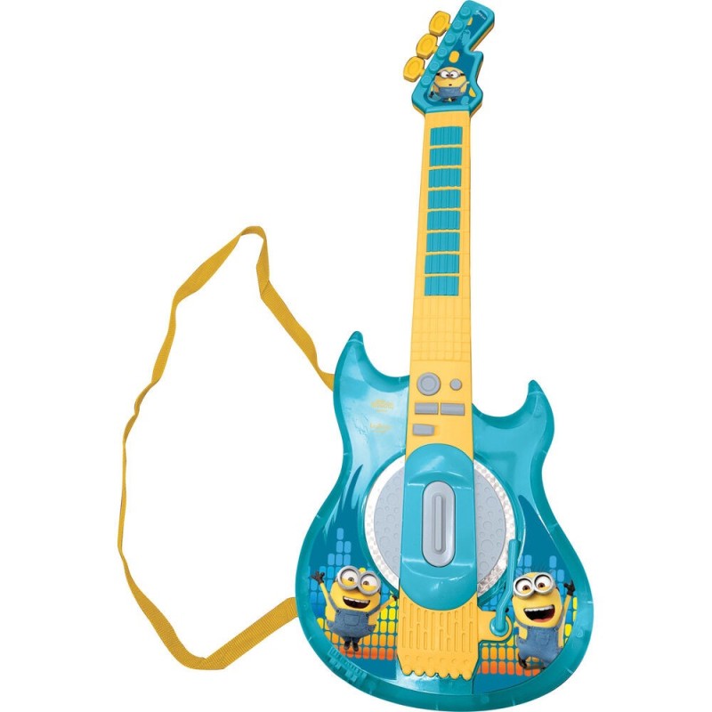 Guitarra Electronica con Microfono Minions