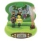 Reloj Despertador Proyector 3D Animal Crossing