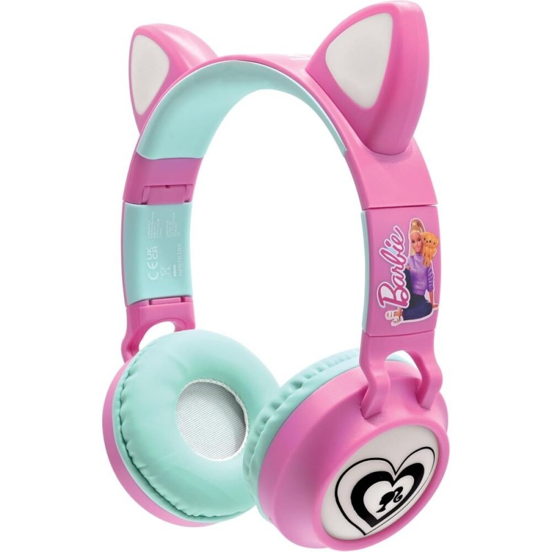 Auriculares inalambricos con luz Barbie