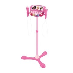 Microfono Karaoke Soporte Ajustable Barbie