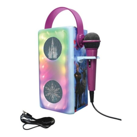 Altavoz Bluetooth Luminoso + Microfono Frozen Disney