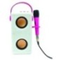 Altavoz Bluetooth Luminoso + Microfono Barbie