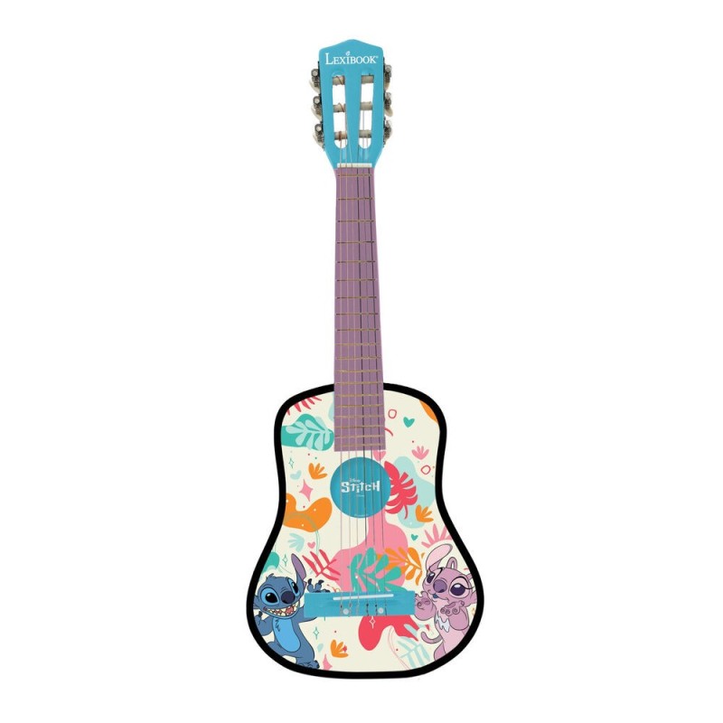 Guitarra Stitch Disney madera