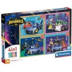 Puzzle Batwheels DC Comics 12+16+20+24pzs