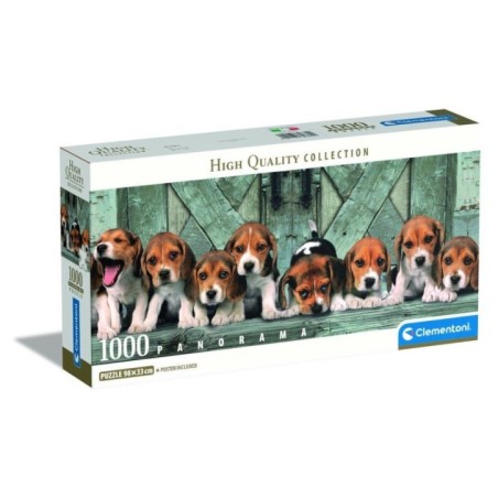 Puzzle Panorama Beagles High Quality 1000pzs