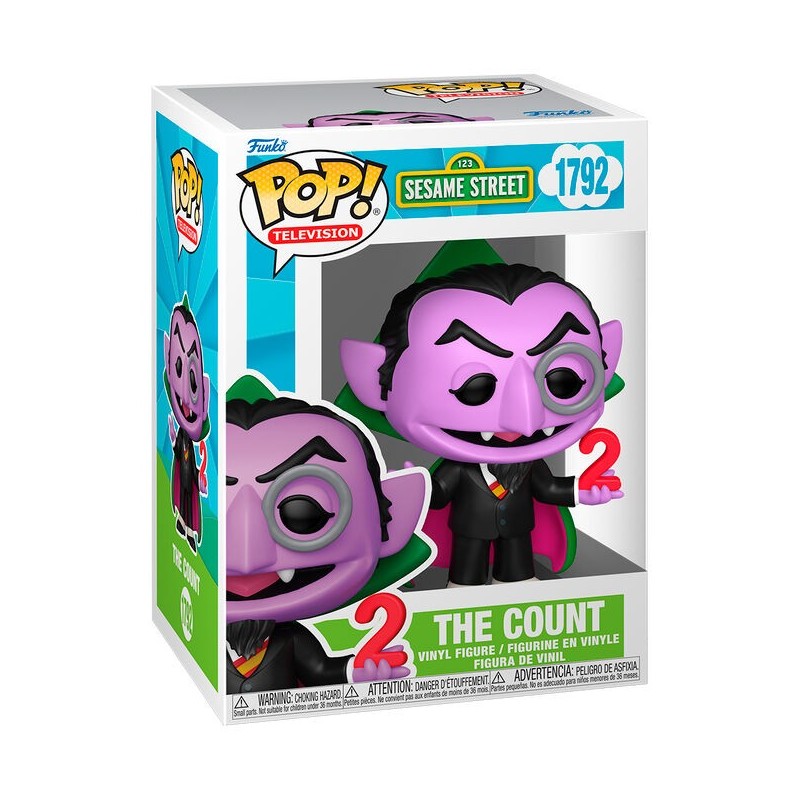 Figura POP Barrio Sesamo The Count