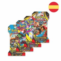 Sobre cartas Sleeved Booster Mega Evolucion Pokemon español surtido
