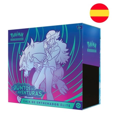 Estuche Entrenador Elite cartas Juntos de Aventuras Pokemon español