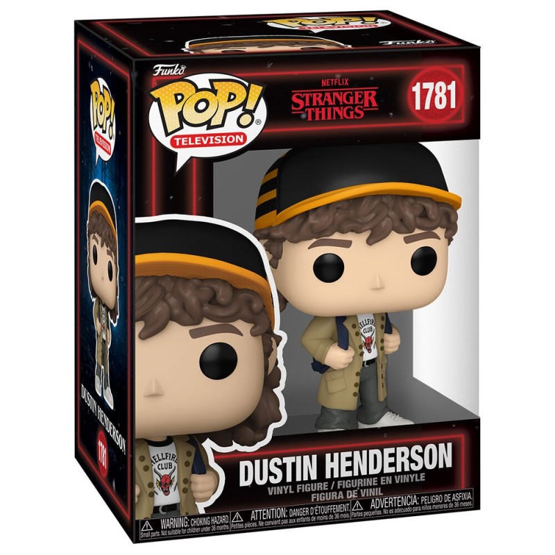 Figura POP Stranger Things 5 Dustin Henderson