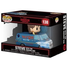 Figura POP Rides Deluxe Stranger Things 5 Steve with the Squawk Van