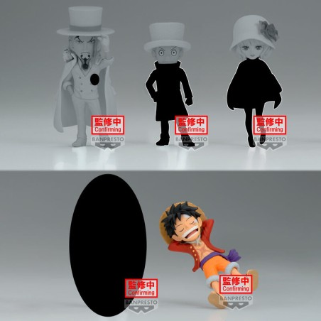 Figura world collectable Entering New Chapter One Piece 7cm