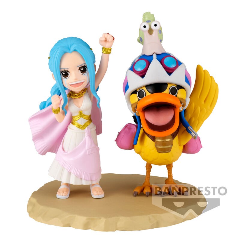 Figura world collectable Log Series Nefeltari Vivi &38 Karoo One Piece 7cm