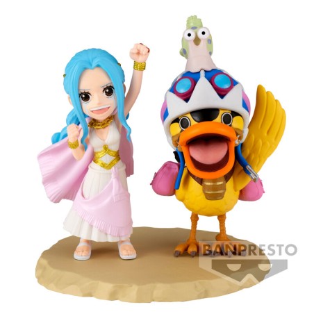 Figura world collectable Log Series Nefeltari Vivi &38 Karoo One Piece 7cm