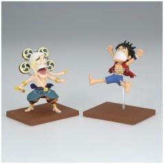 Figura Monkey D Luffy &38 Enel World Collectable One Piece 7cm