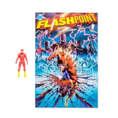 Figura The Flash + Comic Flashpoint DC Comics 7cm