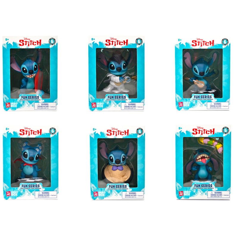 Figura Hero Box Stitch Disney surtido