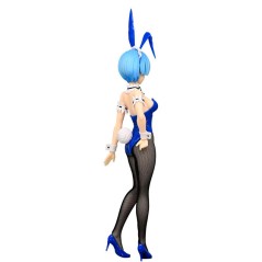 Figura Rem Blue color Bicutes Bunnies Re:Zero Starting Life in Another World 30cm