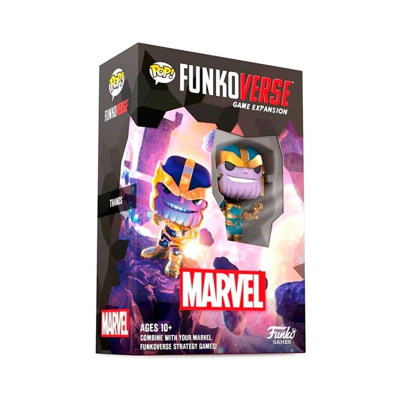 Juego mesa español POP Funkoverse Marvel 1fig