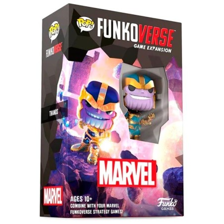 Juego mesa español POP Funkoverse Marvel 1fig