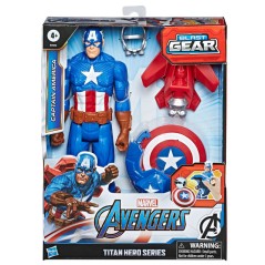 Figura Titan Capitan America Vengadores Avengers Marvel