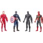 Blister 4 figuras Titan Hero Series Marvel 30cm