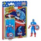 Figura Retro Capitan America Marvel 9,5cm