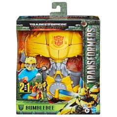 Mascara figura Bumblebee El Despertar de las Bestias Transformers 23cm