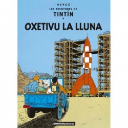 TINTIN. OXETIVU LA LLUNA(ASTURIANO)COMICS
