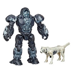 Figura Optimus Primal & Arrowstripe Beast Alliance Weaponizer El Despertar de las Bestias Transformers 13cm