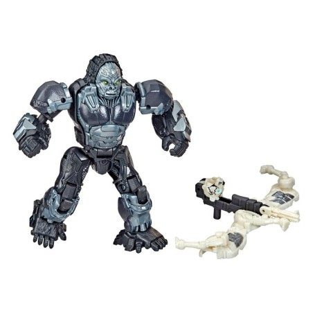 Figura Optimus Primal & Arrowstripe Beast Alliance Weaponizer El Despertar de las Bestias Transformers 13cm