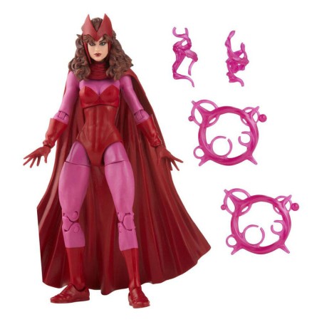 Figura Scarlet Witch Retro Marvel Legends 15cm