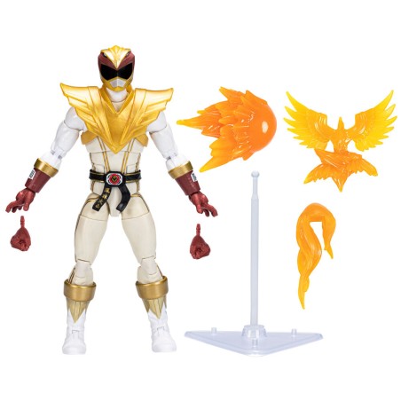 Figura Morphed Ryu Crimson Hawk Ranger Lightning Collection Power Rangers x Street Fighter 15cm