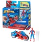 Figura Spiderman + Vehiculo Spiderman Marvel