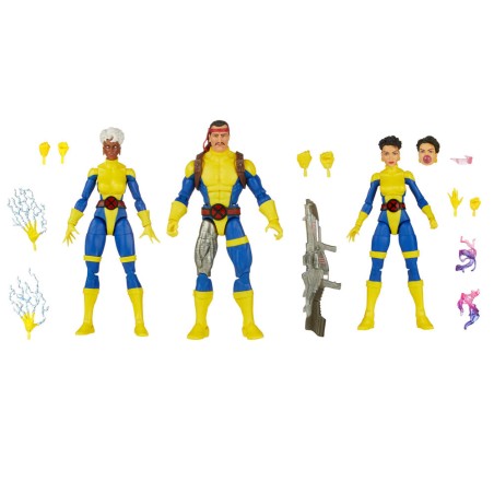 Figuras Storm Marvel Forge Jubilee X-Men Marvel 15cm