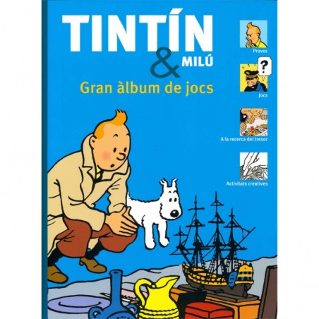 TINTIN I MILU. GRAN ALBUM DE JOCSCOMICS