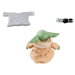 Figuras Luke Skywalker & Grogu El Libro de Boba Fett Star Wars 9,5cm