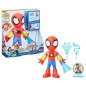 Figura Spidey traje electronico Spidey Amazing Friends Marvel 25cm