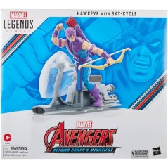 Figuras Hawkeye + Sky-Cycle Beyond Earths Mightiest Los Vengadores Avengers Marvel 15cm