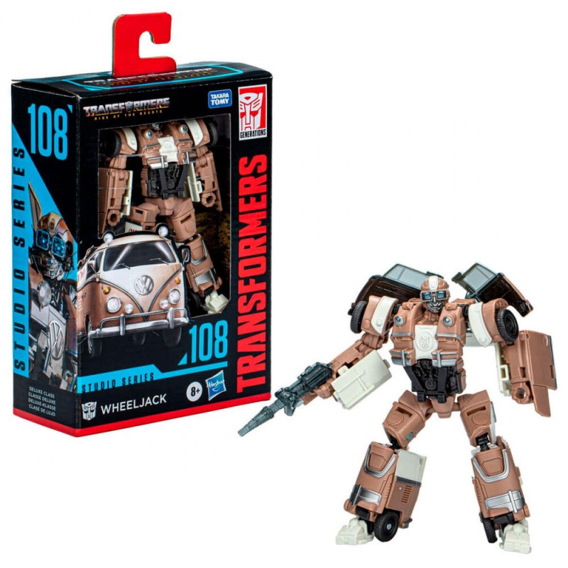 Figura Wheeljack Studio Series Deluxe El Despertar de las Bestias Transformers 11cm