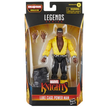 Figura Luke Cage Power Man Knights Legends Series Marvel 15cm